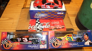 lot 41 image: Dale Earnhardt Die Cast 124 Scale Cars - NIB