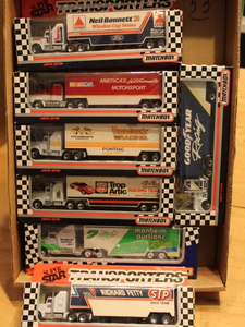 lot 53 image: Super Star Racing Transporters Lot - NIB