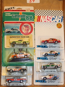 lot 57 image: Ertl 164 Scale Race Cars Lot - NIB