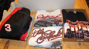 lot 117 image: Dale Earnhardt Sweatshirts and Jacket (Large) Lot