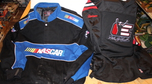 lot 123 image: Dale Earnhardt Shirt & NASCAR Jacket (XXL) Lot