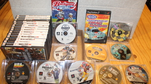 lot 135 image: Play Station 2 and Play Station Games - Sports Related