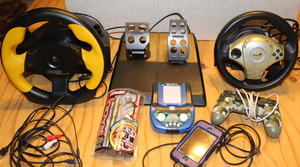 lot 137 image: Game Controllers and Games Lot