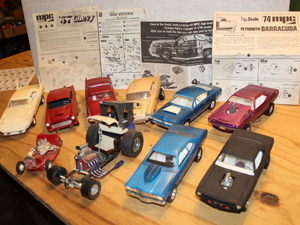 lot 154 image: Plastic Models - Built