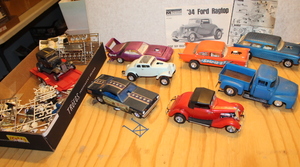 lot 154A image: Plastic Models - Built