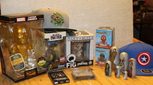 lot 165 image: Marvel Toy Items Lot - NIB
