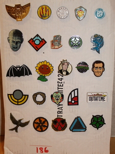 lot 186 image: Pins Lot #1 - Some are Loot Crate