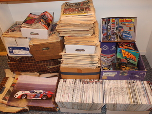 lot 132 image: Racing Newspapers and Magazine Lot