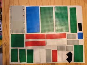 lot 149D image: Lego Base Plates (Different Sizes) Lot