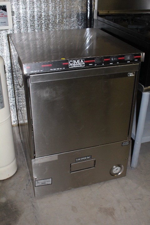 lot 15 image: CMA Under Counter Dish Machine