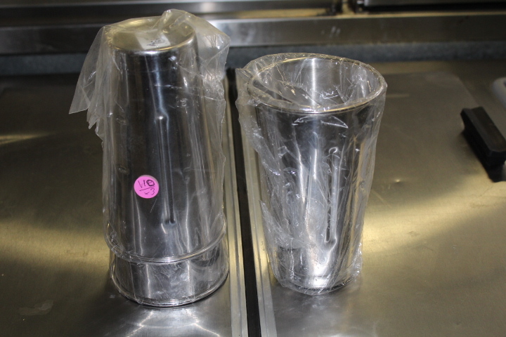lot 110 image: Milkshake  Malt cups