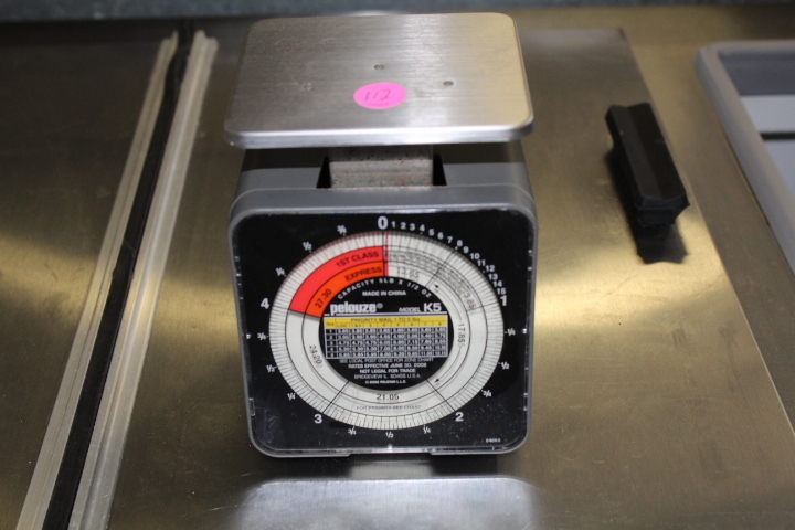 lot 112 image: Portion  Mail scale