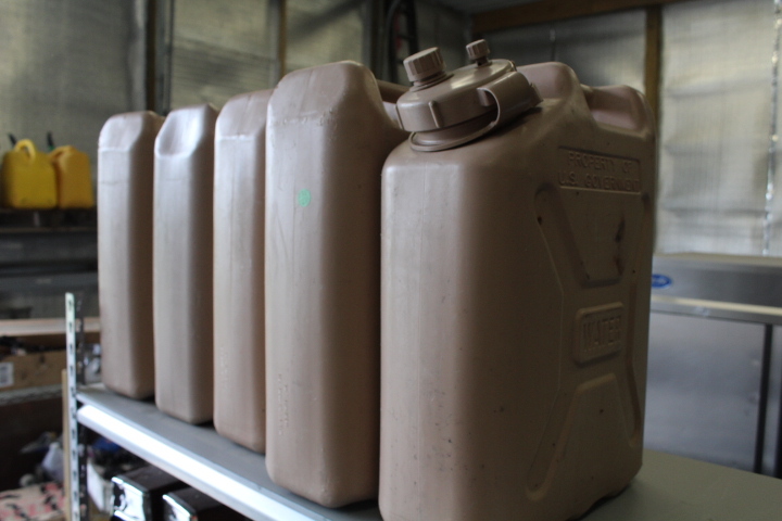 lot 135 image: Water Containers
