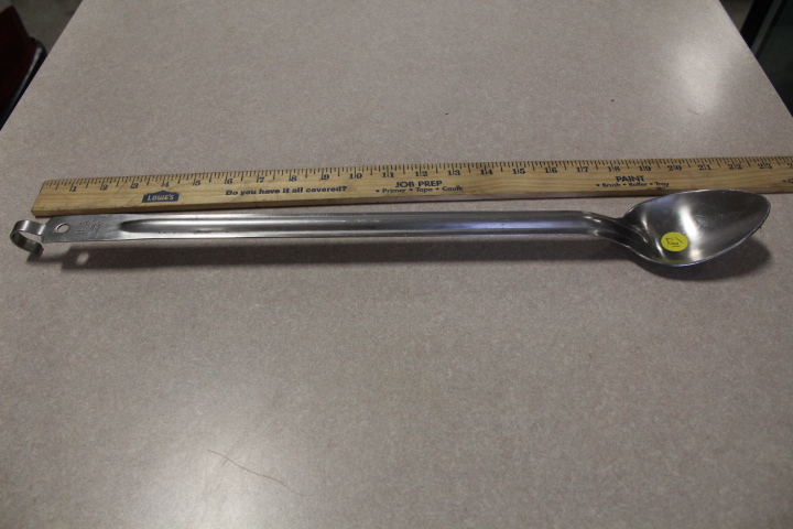 lot 187 image: Large Serving Spoon - Vintage US Military