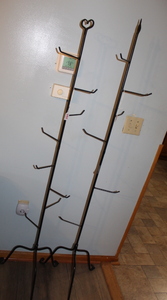 lot 49E image: Longaberger Metal Basket Display Trees  (FR)
