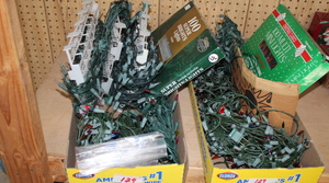 lot 129 image: Christmas Tree Lights  (Garage)