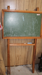 lot 143 image: Chalk Board on Legs  (Garage)