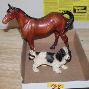 lot 164 image: Cast Iron Door Stops  (Garage)