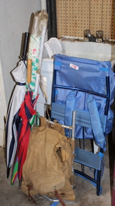 lot 178 image: Back Pack  Umbrella Lot  (Garage)