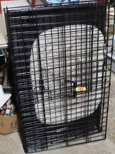 lot 195 image: Folding Dog Crate  (Garage)