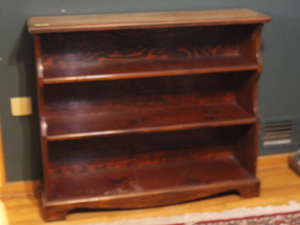 lot 101 image: Wooden Bookcase  (DR)
