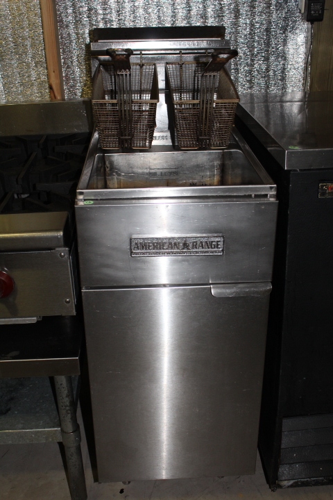 lot 12 image: American range gas fryer