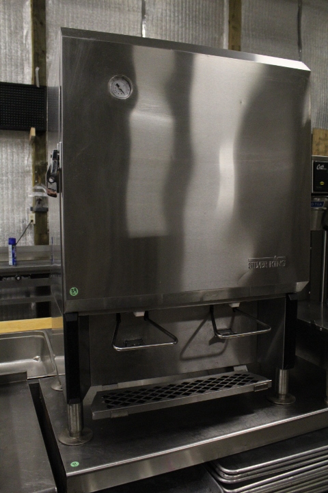lot 39 image: Silver King Milk Dispenser