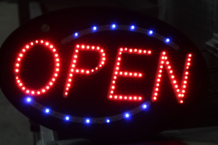 lot 68 image: OPEN Sign