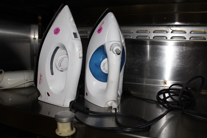 lot 111 image: Uniform Irons