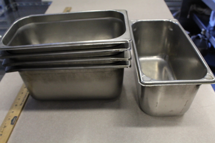 lot 137 image: 13 size insert pans