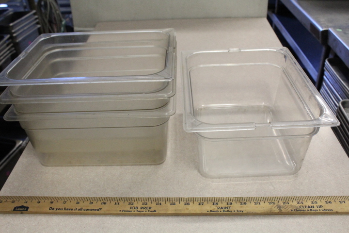 lot 143 image: 12 size insert pans
