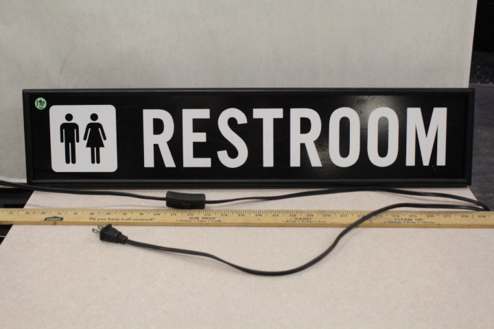 lot 190 image: Restroom sign