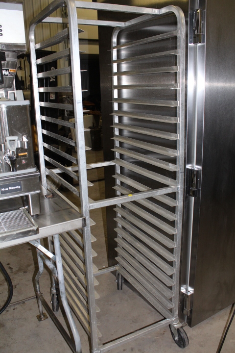 lot 36 image: Sheet pan  speed rack