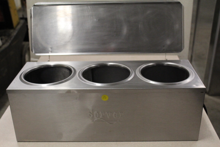 lot 86 image: Server condiment warmer