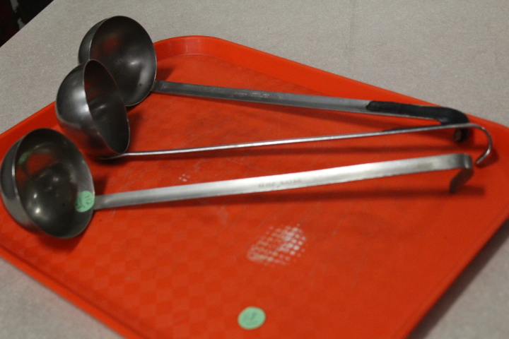 lot 112 image: 6 ounce ladles