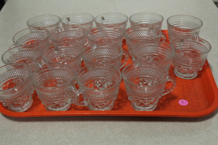 lot 116 image: Punch cups lot
