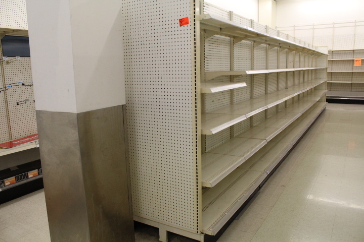 lot 39A image: Gondola Shelving - grocery store  retail