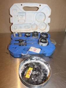lot 23 image: Lenox Refrigeration Hole Saw Kit