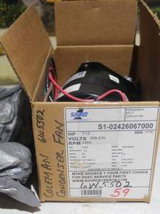 lot 59 image: Electric Motor (S1-02426067000) - Factory New