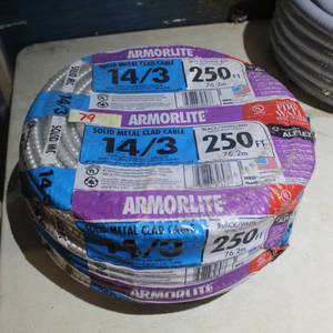 lot 79 image: Armorlite Solid Metal Clad Cable - New