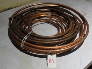 lot 89 image: Copper Tubing Lot