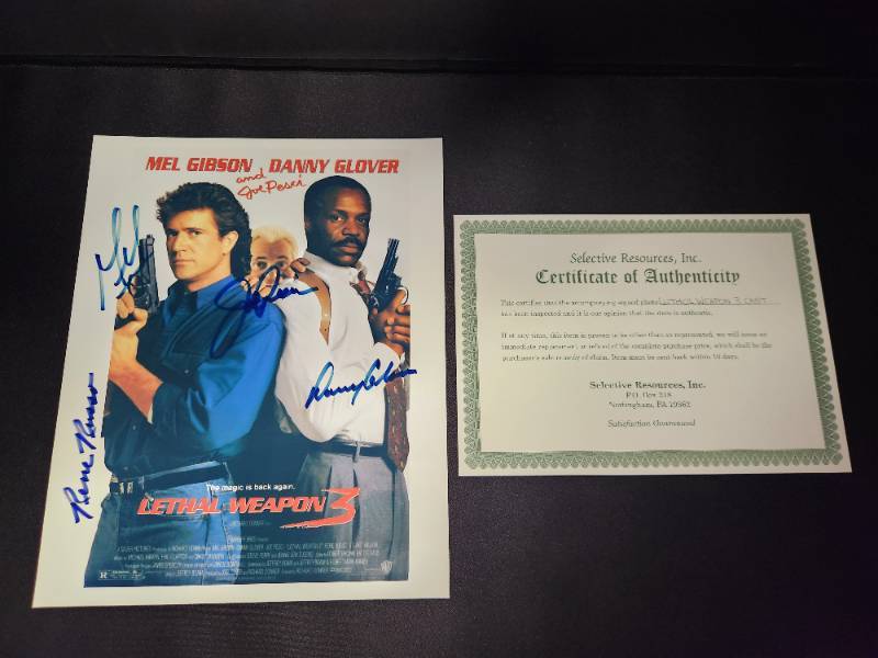 Autograph Auction. Movies Stars and Football Players. Most with ...