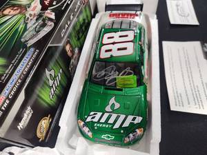lot 1 image: #88 Amp Energy  Mt. Dew 2008 Impala SS 124 NASCAR Signed By Dale Earnhardt Jr. 1 of 3,000