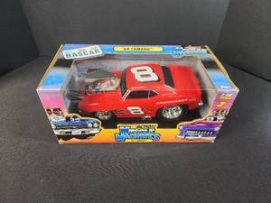 lot 94 image: Muscle  Machines  #8 Dale Earnhardt Jr 118 Scale 1969 Camaro