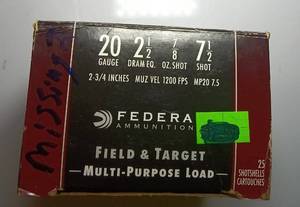 lot 42 image: 20 gauge shot shells