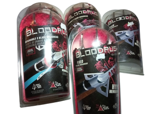 lot 46 image: 5- Bloodush broadheads by Alan