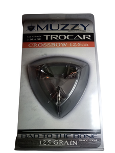 lot 48 image: 1 pk of Muzzy Trocar Broadheads