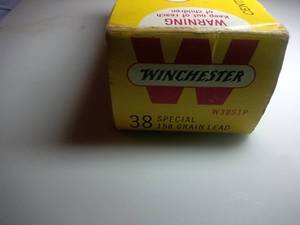 lot 65 image: Winchester 38 Special ammo