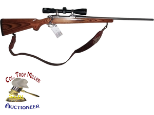 lot 25 image: Ruger 77K Mark II with wood stock in 30-06