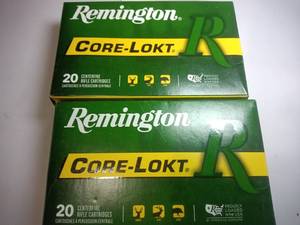 lot 94 image: 2- boxes 30-40 Kreig Ammo